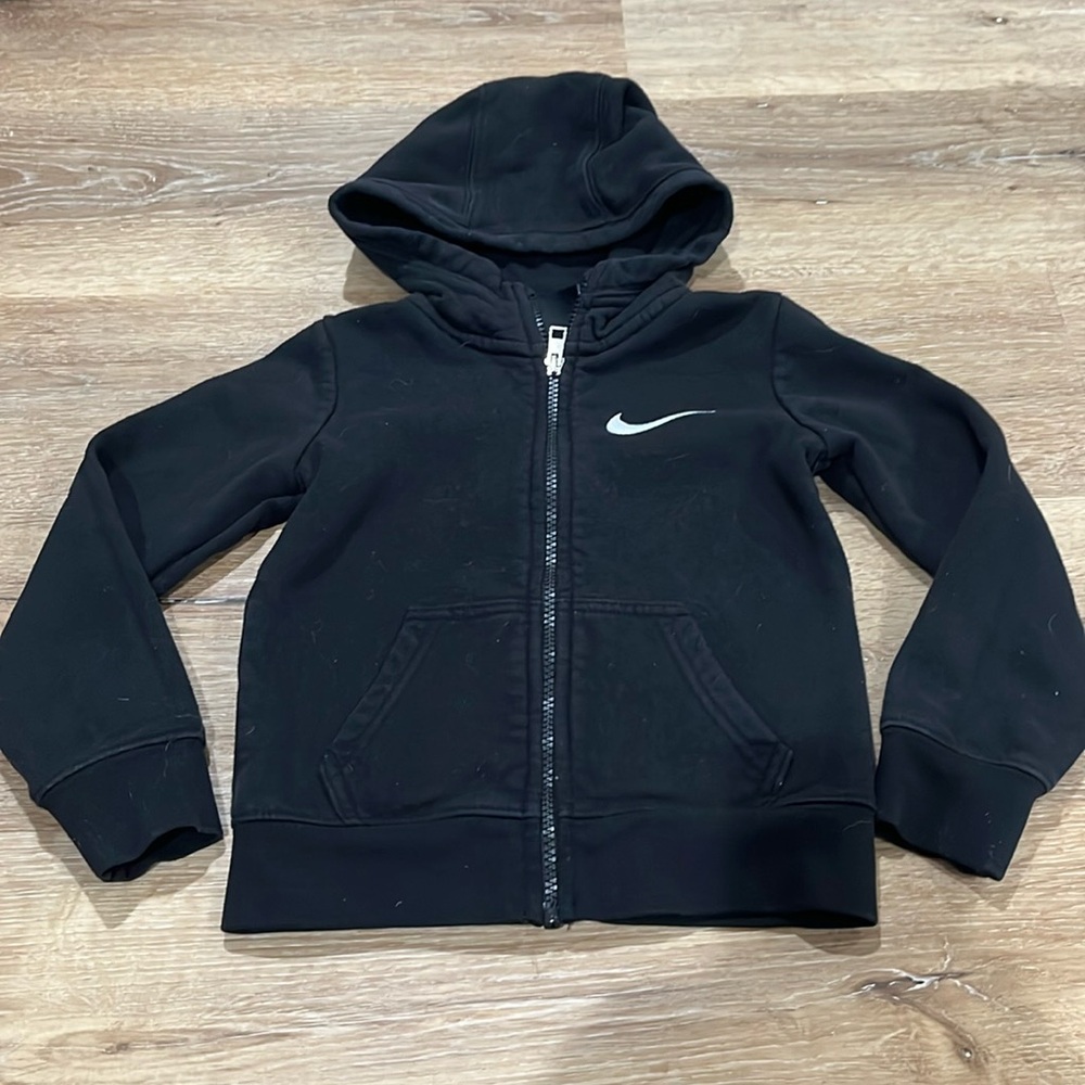 Nike black hoodie - size 5/S